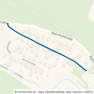 Quittelsbergstraße Unterweißbach 
