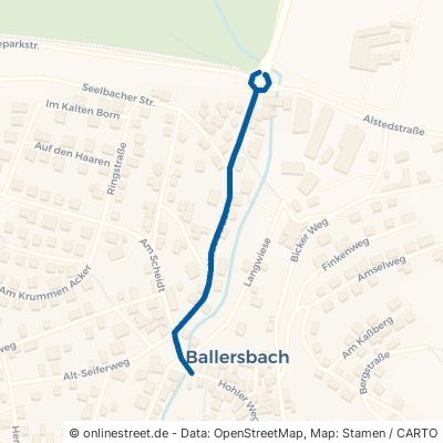 Neue Straße Mittenaar Ballersbach 