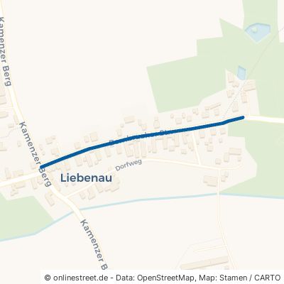 Bernbrucher Straße Kamenz Liebenau 
