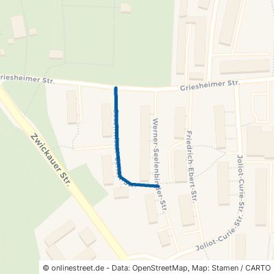 Geschwister-Scholl-Straße Wilkau-Haßlau Niederhaßlau 