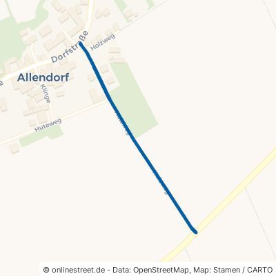 Holzweg Frielendorf Allendorf 