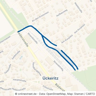 Bahnhofstraße Ückeritz 
