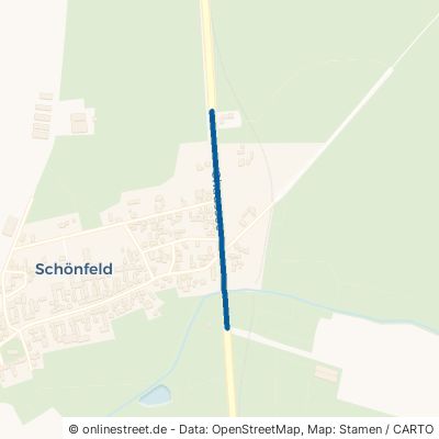 Chaussee Kamern Schönfeld 