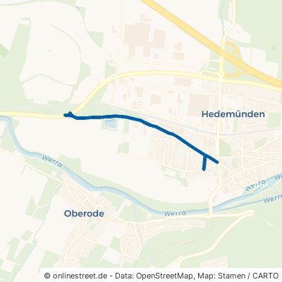 Mündener Straße Hannoversch Münden Hedemünden 