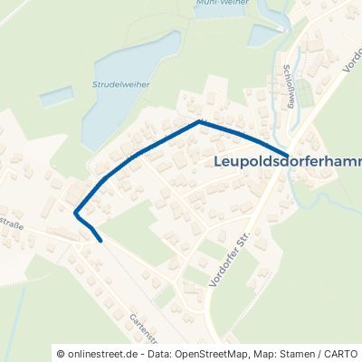 Hammerwiesenstraße Tröstau Leupoldshammer 