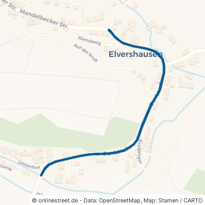 Dorfstraße Katlenburg-Lindau Elvershausen 