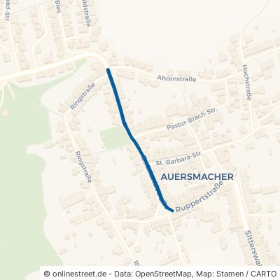 Saarlandstraße Kleinblittersdorf Auersmacher 