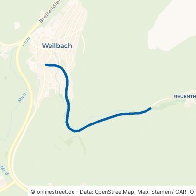 Reuenthaler Straße Weilbach 
