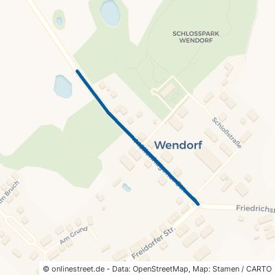 Möllenhagener Straße Möllenhagen Wendorf 