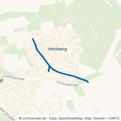 Krofdorfer Straße Biebertal Vetzberg 