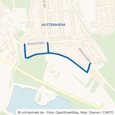 Wiesenstraße Philippsburg Huttenheim 