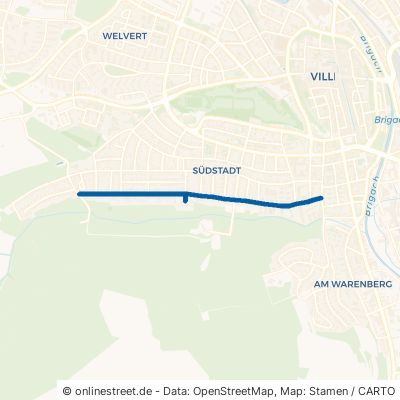 Weiherstraße Villingen-Schwenningen Villingen 