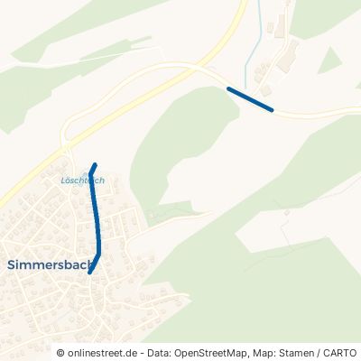 Weiherstraße Eschenburg Simmersbach 