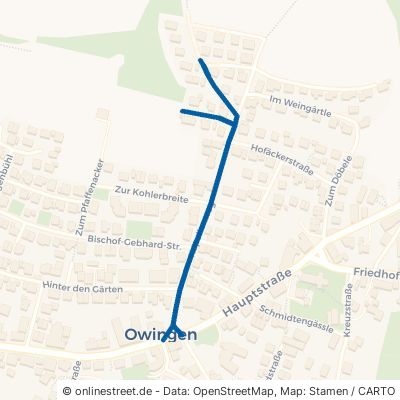 Kapellenweg Owingen 