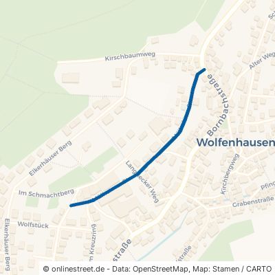 Mülheimer Straße Weilmünster Wolfenhausen 