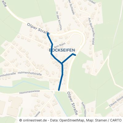 Bockseifer Straße Freudenberg Büschergrund 