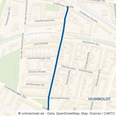 Taunusstraße Köln Humboldt-Gremberg 