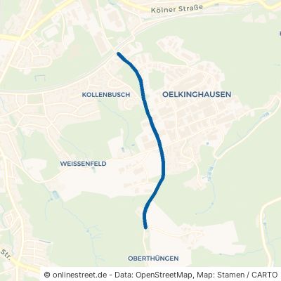 Königsfelder Straße Ennepetal Oberholthausen 