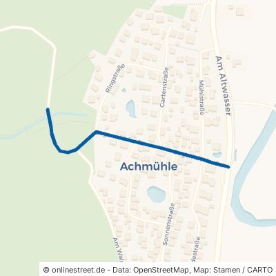 Degerndorfer Straße Eurasburg Achmühle 