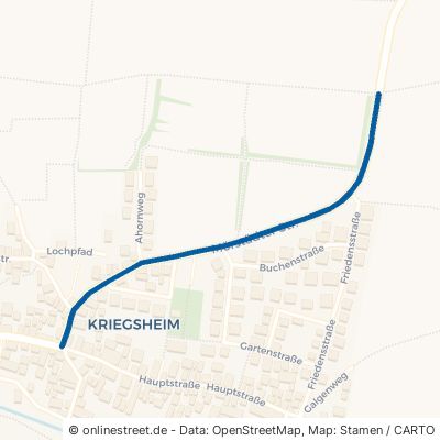 Mörstädter Straße Monsheim Kriegsheim 
