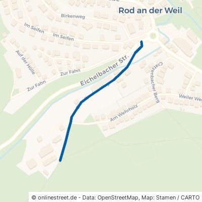 Eichelbacher Weg Weilrod Rod an der Weil 