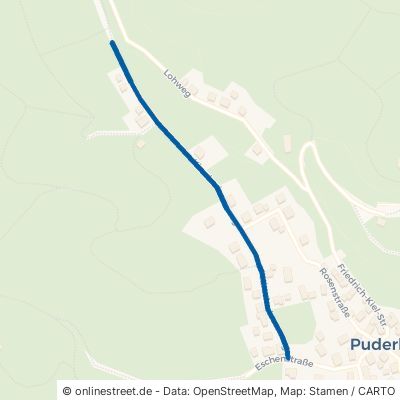 Kirschwiesenweg Bad Laasphe Puderbach 