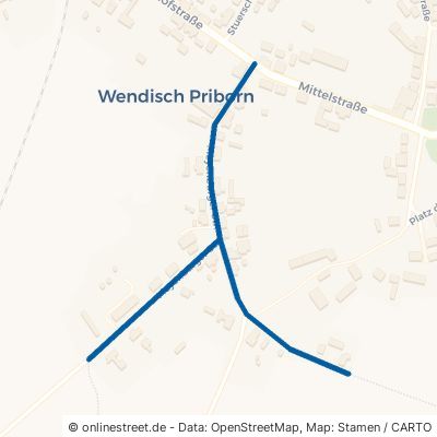 Meyenburger Straße Ganzlin Wendisch Priborn 