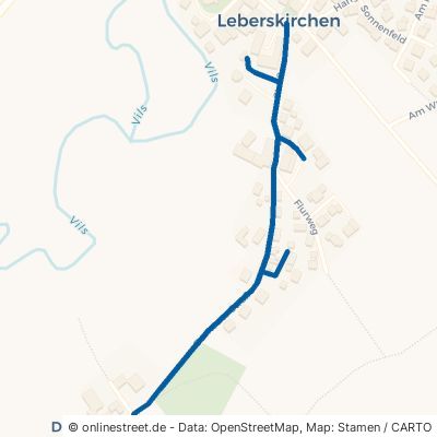 Dornauer Straße Schalkham Leberskirchen 
