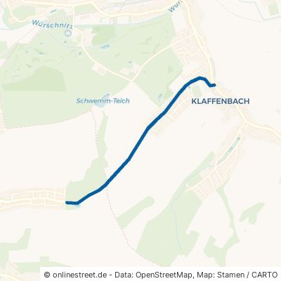 Adorfer Straße Chemnitz Klaffenbach 
