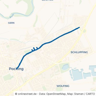 Passauer Straße Pocking Indling 