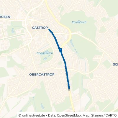 Wittener Straße Castrop-Rauxel Obercastrop 