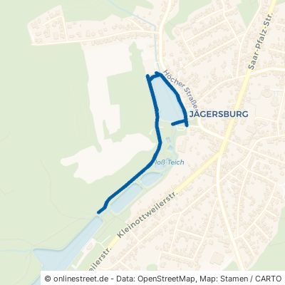 Ludwig-Neureuther-Weg Homburg Jägersburg 