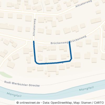 Wallensteinweg Bruckmühl Hinrichssegen 