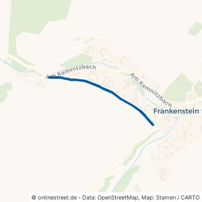 Alte Dorfstraße Oederan Frankenstein 