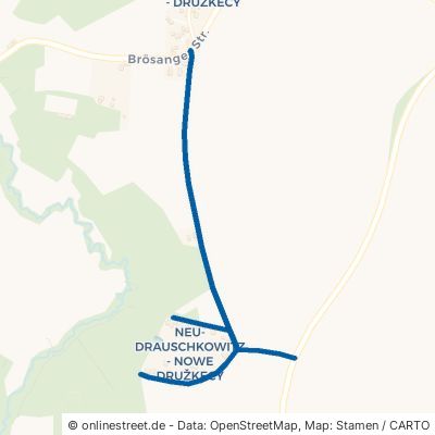 Grüner Weg Doberschau-Gaußig Neu-Drauschkowitz 