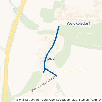 Rodaer Straße Osterfeld Roda 