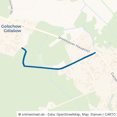 Golschower Straße Drebkau Golschow 