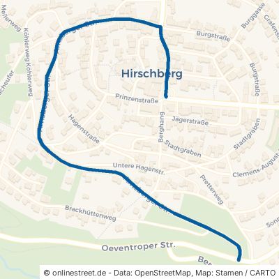 Arnsberger Straße 59581 Warstein Hirschberg 