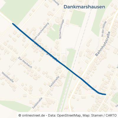 Weinbergstraße Dankmarshausen 