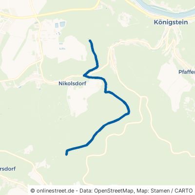 Hirschstange Königstein Nikolsdorf 