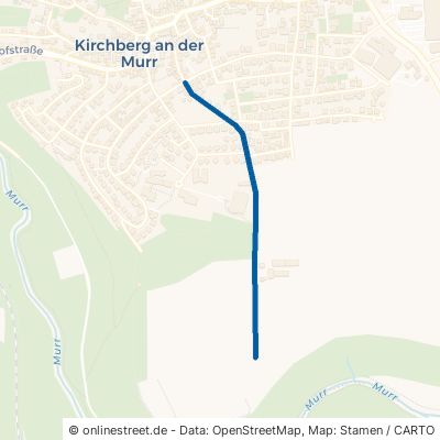 Bergstraße Kirchberg an der Murr Kirchberg 