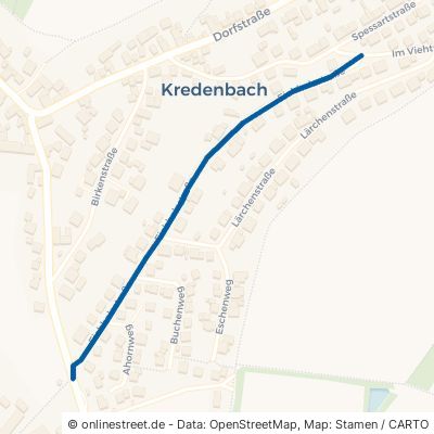 Eichholzstraße Esselbach Kredenbach 