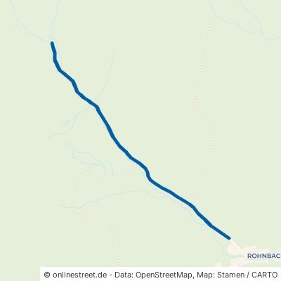 Rohnbachtalweg Gernsbach Reichental 