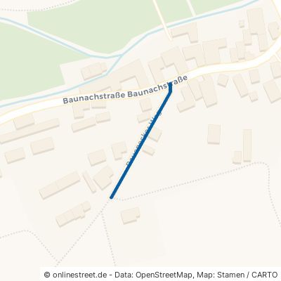 Rauenecker Weg Ebern Frickendorf 
