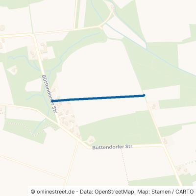 Kleiner Feldweg Hüllhorst Büttendorf 