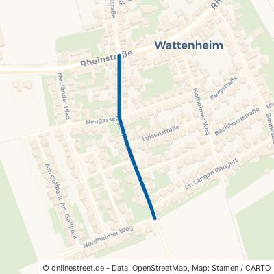 Neue Wormser Straße Biblis Wattenheim 