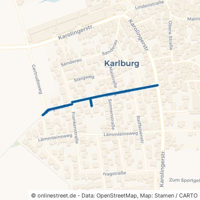 Burgstraße Karlstadt Karlburg 