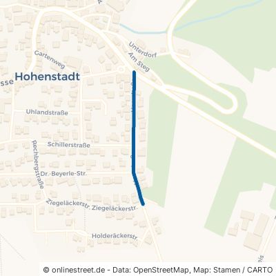 Heerstraße Abtsgmünd Hohenstadt 