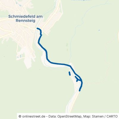 Engertal Straße Suhl Schmiedefeld 