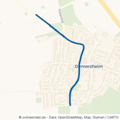 Landstraße Erftstadt Dirmerzheim 
